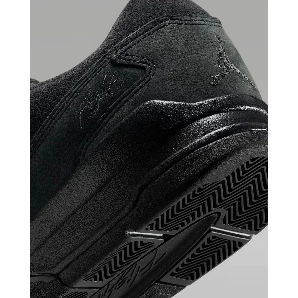 Jordan FLIGHT COURT Men's Size 12 Black Casual‎ Athletic Shoes HF3255-010  NEW